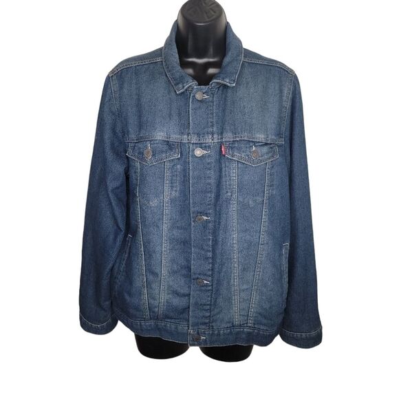 Levi's Boy's stretch denim jean jacket size XL (13-15yrs) - Picture 1 of 7